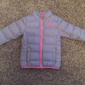 Girls Northface Puffer coat